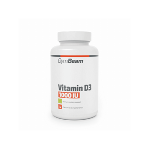 GymBeam Vitamín D3 1000 IU 60 kapsúl